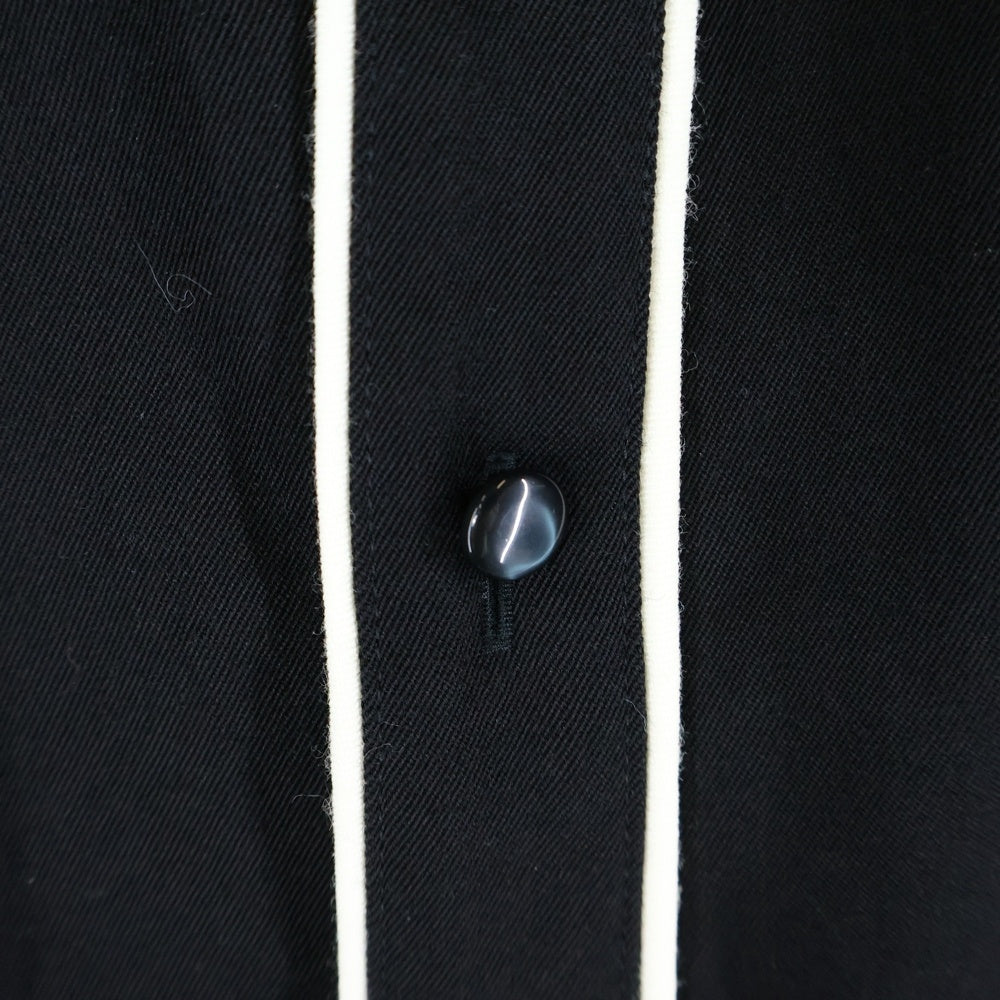 WACKO MARIA(ワコマリア) ×WOLF'S HEAD WESTERN SHIRT L/S ウルフズヘッド ウエスタン 長袖シャツ ブラック