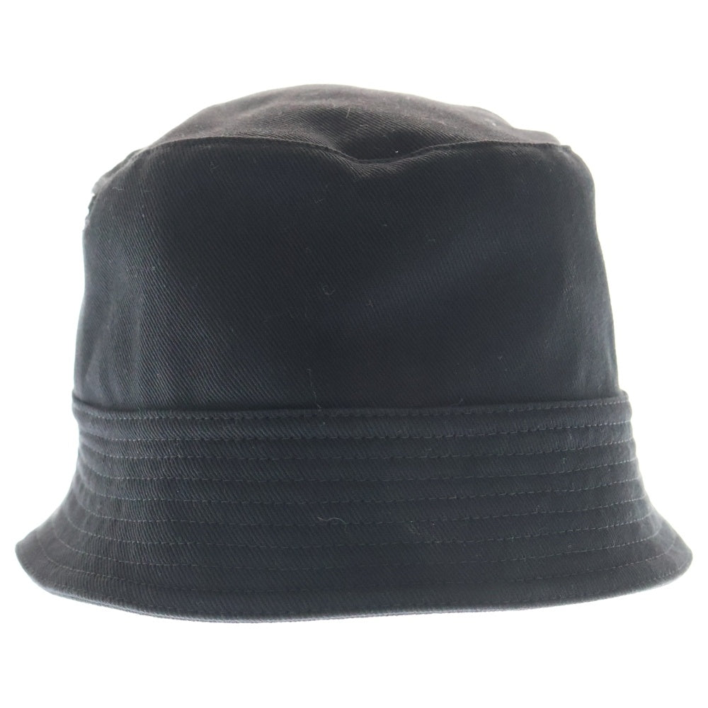 DRKSHDW(ダークシャドウ) POCKET GILLIGAN HAT ジップギンガリンハット バケットハット ブラック DA01B7475-MU