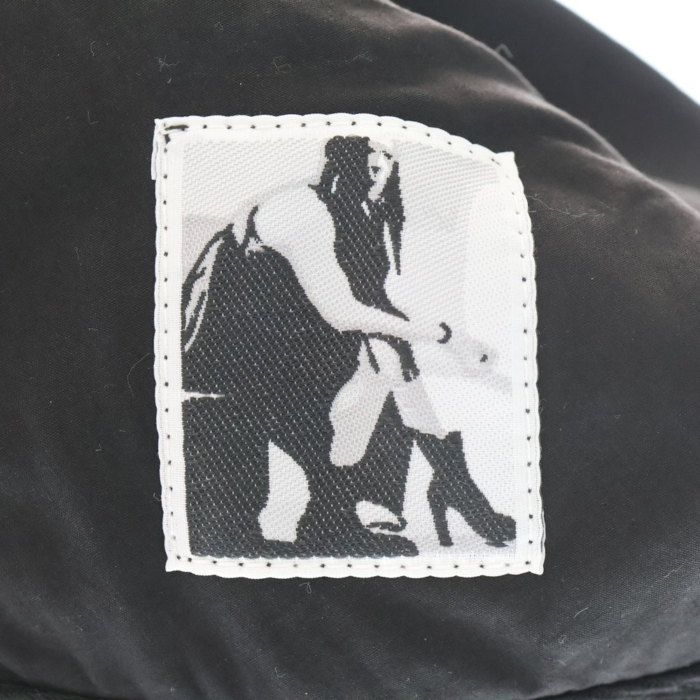 DRKSHDW(ダークシャドウ) POCKET GILLIGAN HAT ジップギンガリンハット バケットハット ブラック DA01B7475-MU