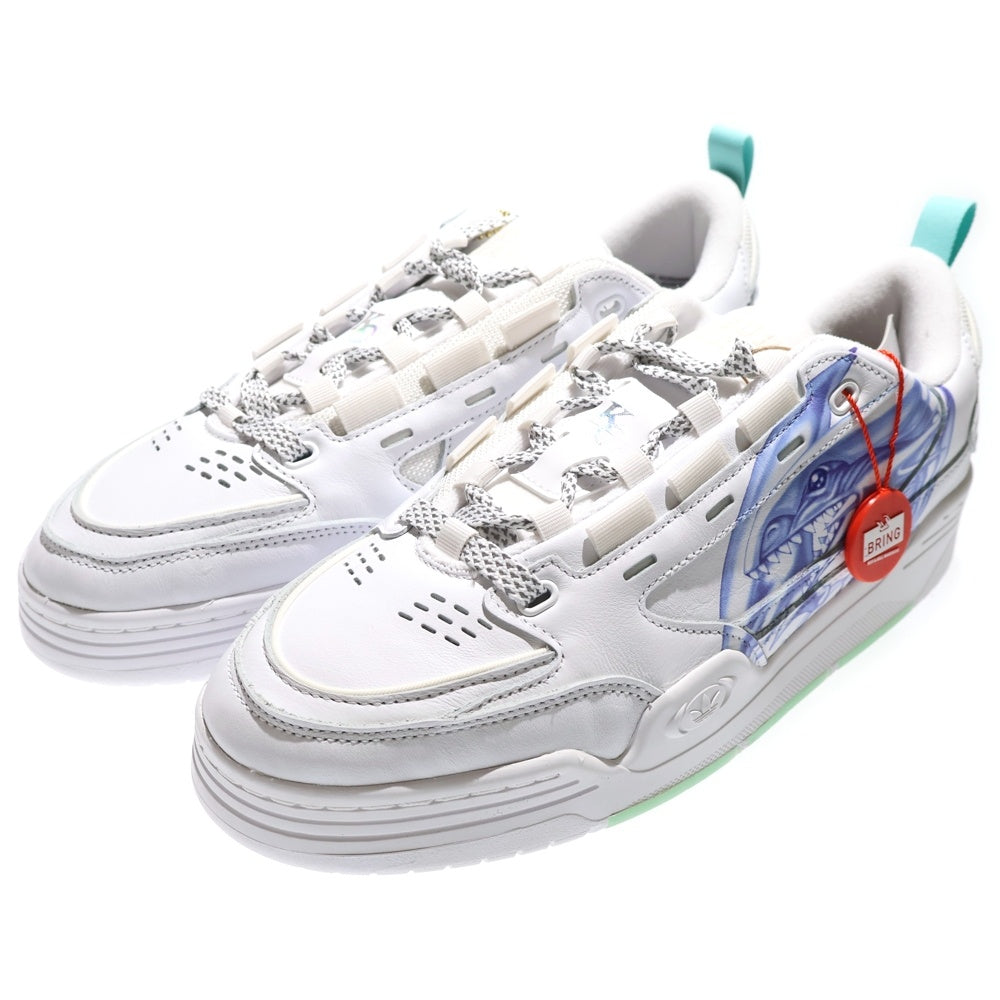 adidas(アディダス) ×遊☆戯☆王 ADI2000 YU-GI-OH ブルーアイズ ホワイトドラゴン ローカットスニーカー ホワイト US9.5/27.5cm H06426