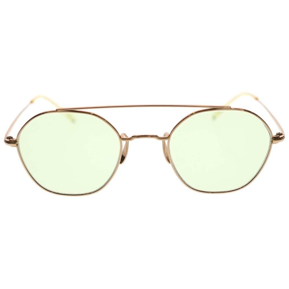 ayame(アヤメ) HEX AV2 ダブルブリッジ メタルフレームサングラス 眼鏡 アイウェア ゴールド