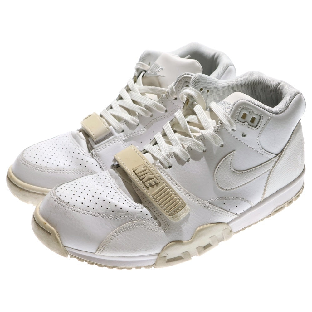 NIKE(ナイキ) Air Trainer 1 Mid エア トレーナー 1 ミッドカットスニーカー ホワイト US9.5/27.5cm 317554-102