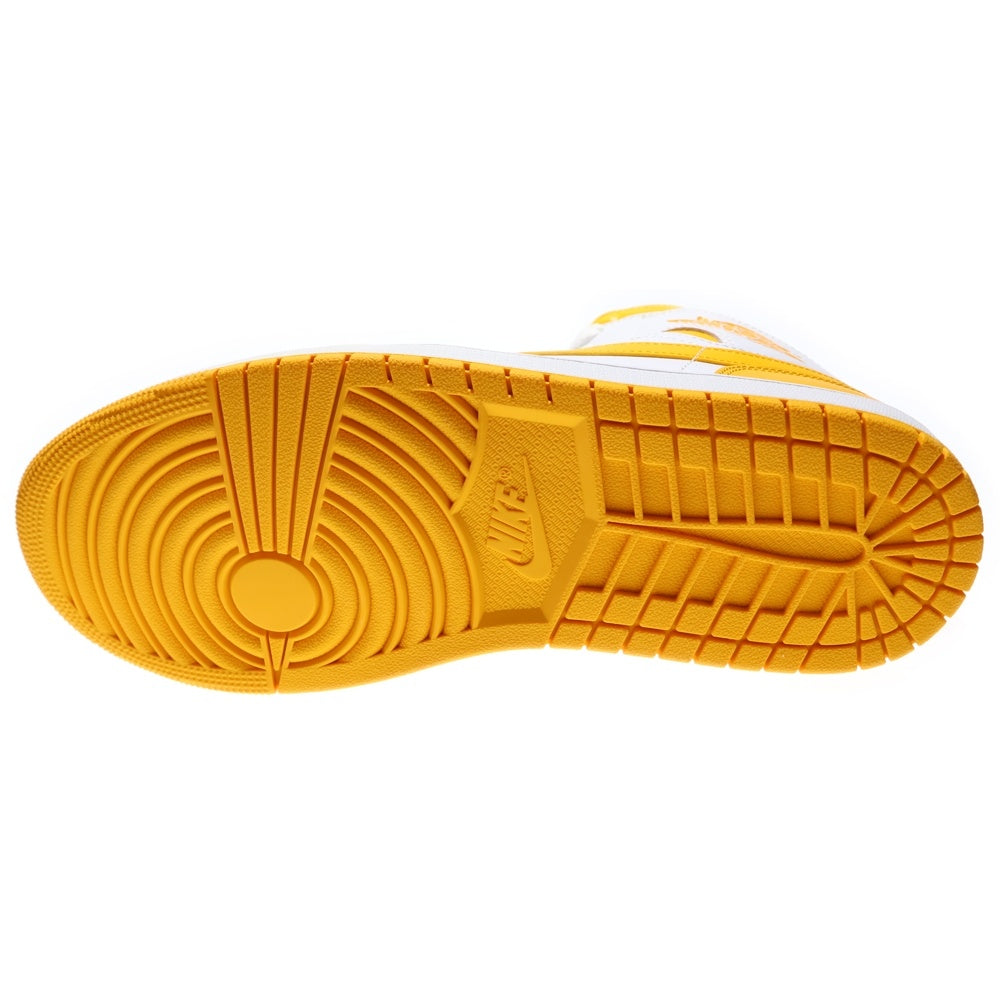 NIKE(ナイキ) WMNS AIR JORDAN 1 MID Lemon ウィメンズ エアジョーダン1 レモン ミッドカットスニーカー イエロー/ホワイト US11.5/28.5cm BQ6472-117