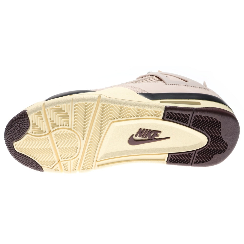 NIKE(ナイキ) ×A MA MANIERE WOMENS AIR JORDAN 4 RETRO OG SP ア マ マニエール ウィメンズ エアジョーダン4 レトロ ハイカットスニーカー ベージュ US12/29cm FZ4810-200
