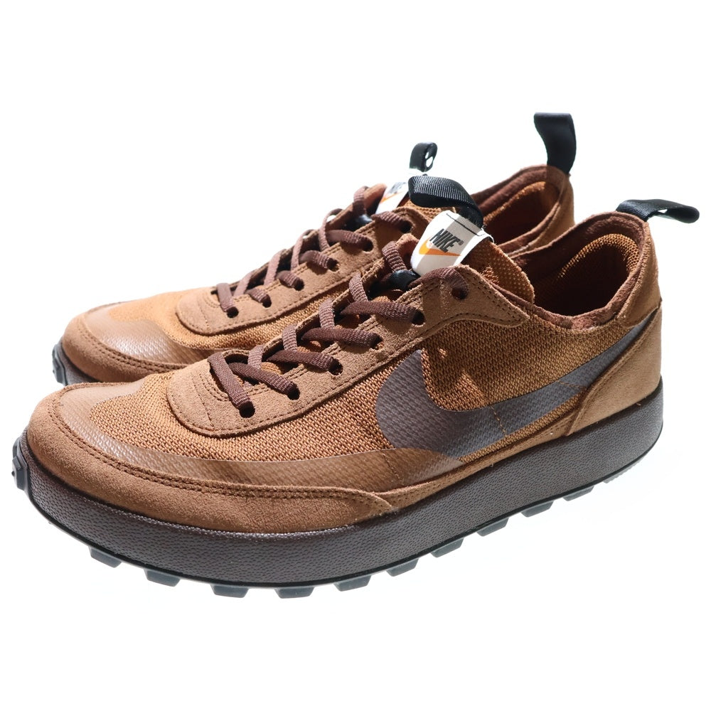 NIKE(ナイキ) ×Tom Sachs WMNS GENERAL PURPOSE SHOE トムサックス ウィメンズ ジェネラルパーパスシュー ローカットスニーカー ブラウン DA6672-201 US12/29cm