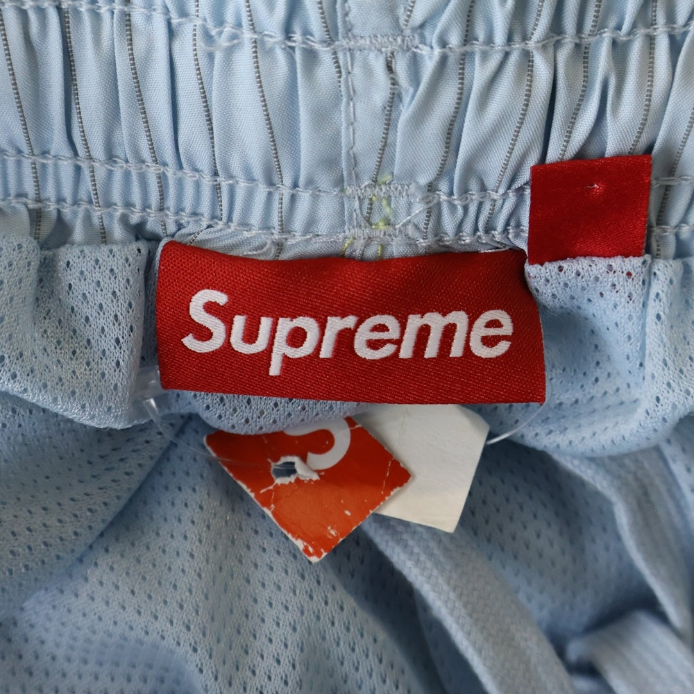 SUPREME(シュプリーム) 24AW Reflective Pinstripe Track Pant リフレクティブピンストライプトラックパンツ ブルー