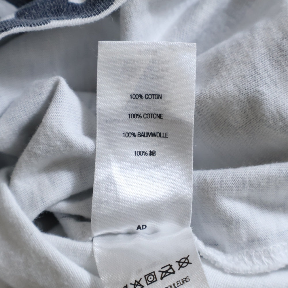 SUPREME(シュプリーム) 21AW ×New York Yankees 総柄プリント 半袖Tシャツ カットソー ホワイト/ネイビー