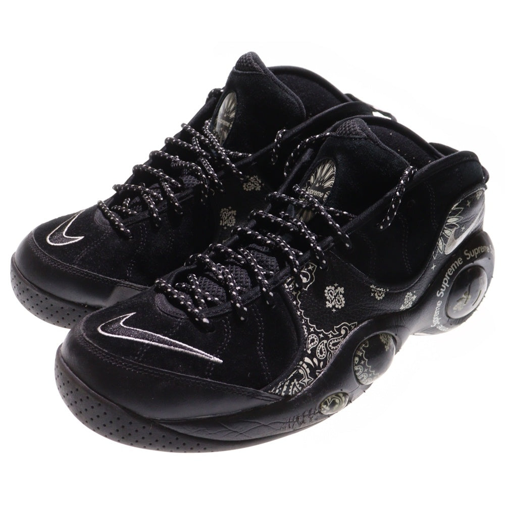 NIKE(ナイキ) ×Supreme AIR ZOOM FLIGHT 95 SP シュプリーム エアズームフライト95 ハイカットスニーカー ブラック US11.5/29.5cm DJ8604-001