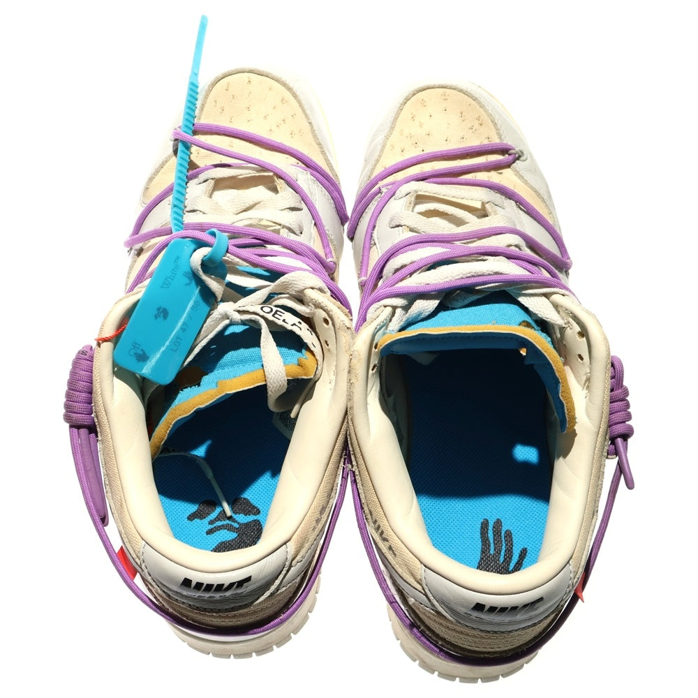 NIKE(ナイキ) ×Off White DUNK LOW オフホワイト ダンク ローカットスニーカー ホワイト US11/29cm DM1602-125