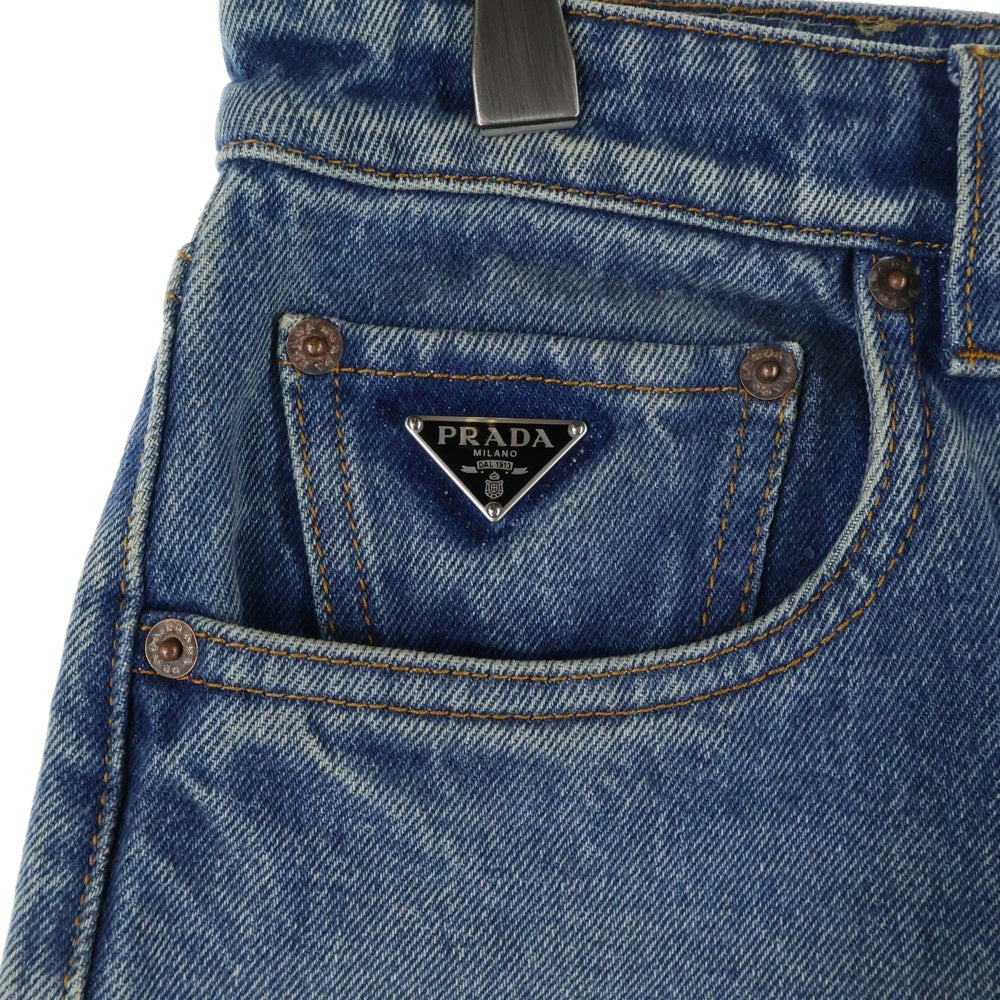 PRADA(プラダ) 5-Pocket Denim Jeans 5ポケット デニムパンツ ジーンズ インディゴ GFP497 S231