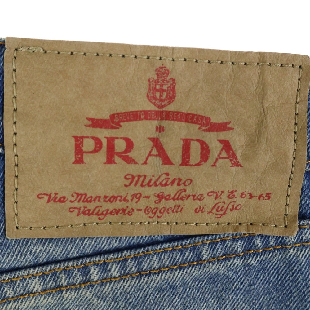 PRADA(プラダ) 5-Pocket Denim Jeans 5ポケット デニムパンツ ジーンズ インディゴ GFP497 S231
