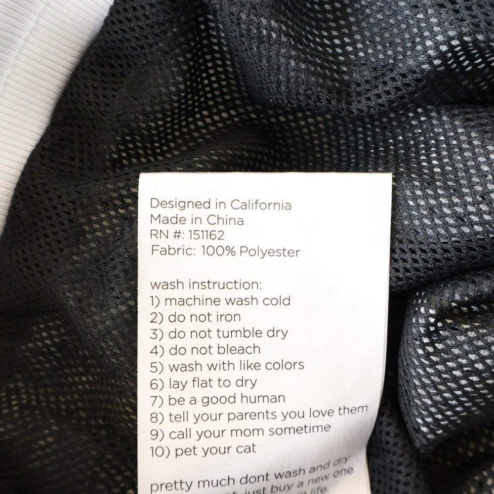 RIPN DIP(リップンディプ) 総柄グラフィックデザイン ショーツ ハーフパンツ ブラック/ブルー