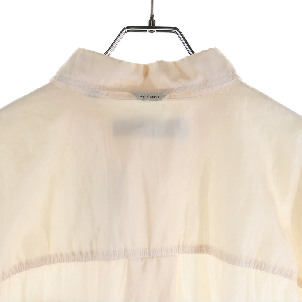 OUR LEGACY(アワーレガシー) Darling Silk Shirt シルク長袖シャツ ピンク W2232DO