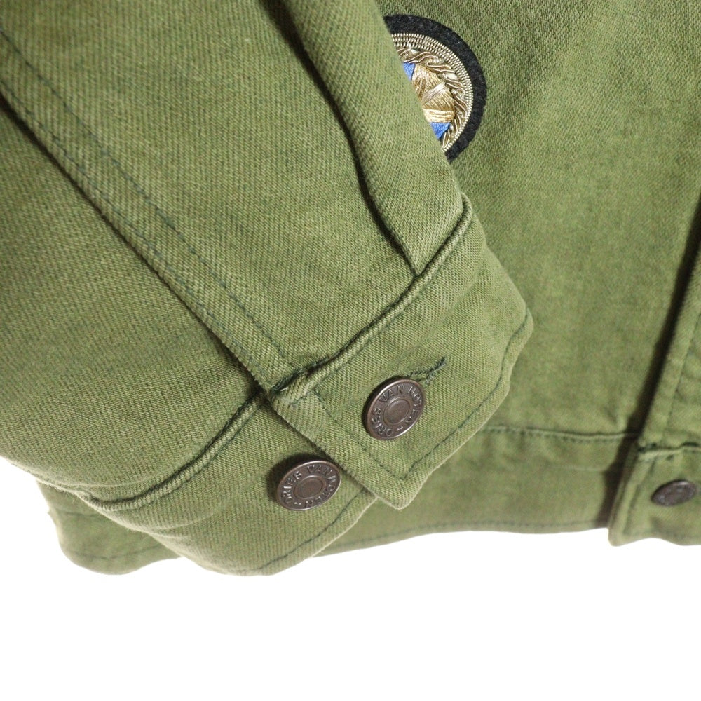DRIES VAN NOTEN(ドリスヴァンノッテン) Military Jacket ワッペン付き ミリタリージャケット カーキ