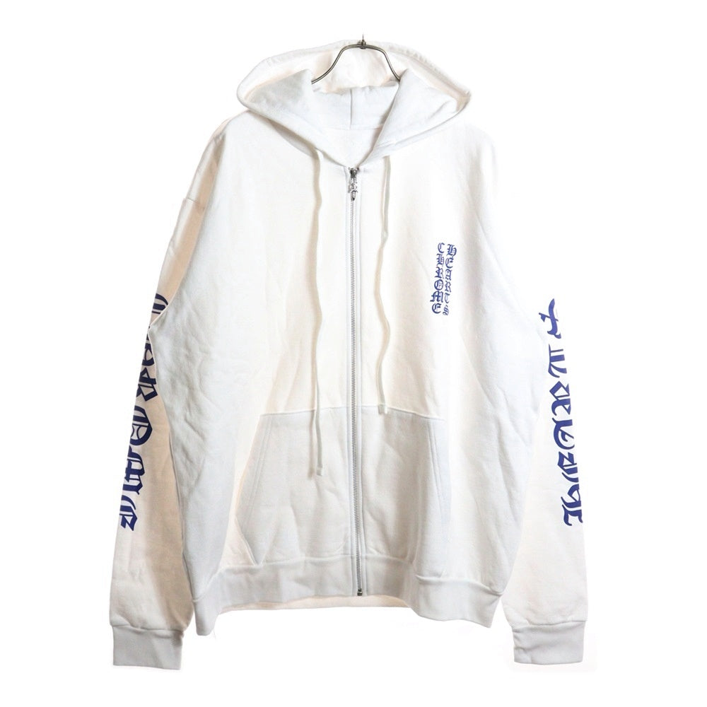 CHROME HEARTS(クロムハーツ) SWTSHRT HD ZIP アームロゴ ダガージップ