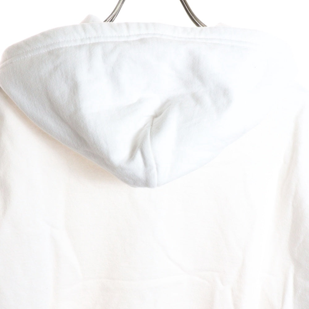 CHROME HEARTS(クロムハーツ) SWTSHRT HD ZIP アームロゴ ダガージップ ジップアップスウェットパーカー フーディー ホワイト