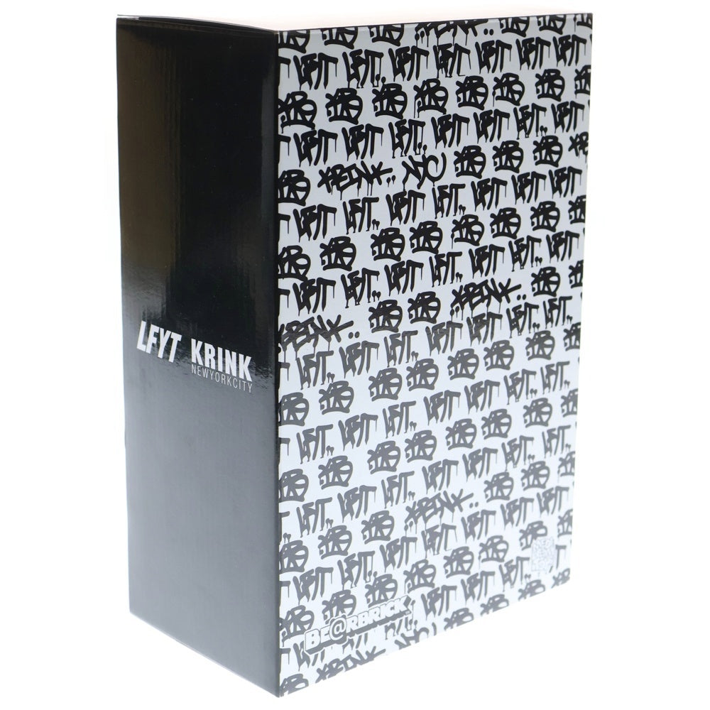 BE@RBRICK(ベアブリック) ×LFYT×KRINK BE@RBRICK 400%&100% ラファイエット クリンク ベアブリック フィギュア 人形 ホワイト/ブラック