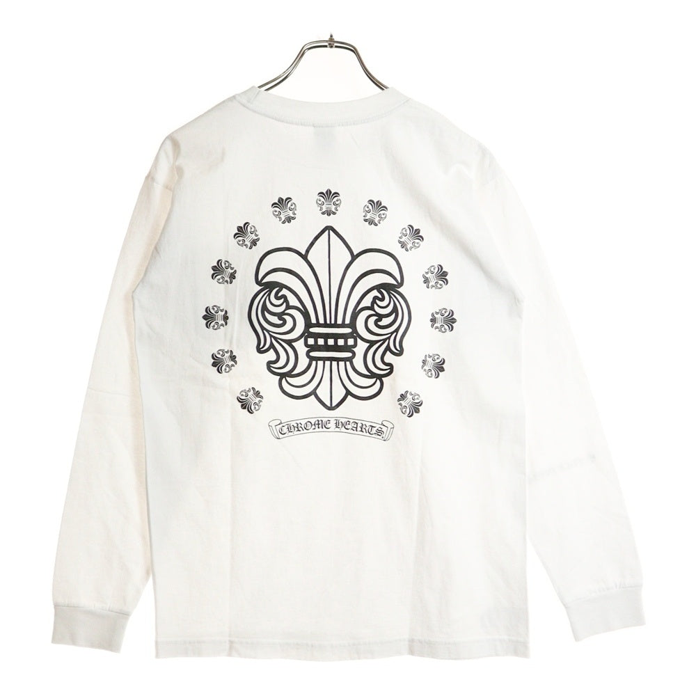 美品 XLサイズ Chrome Hearts クロムハーツ ロンT フレア CHROME HEARTS(クロムハーツ) BS FLUER TEE BSフレア 長袖Tシャツ