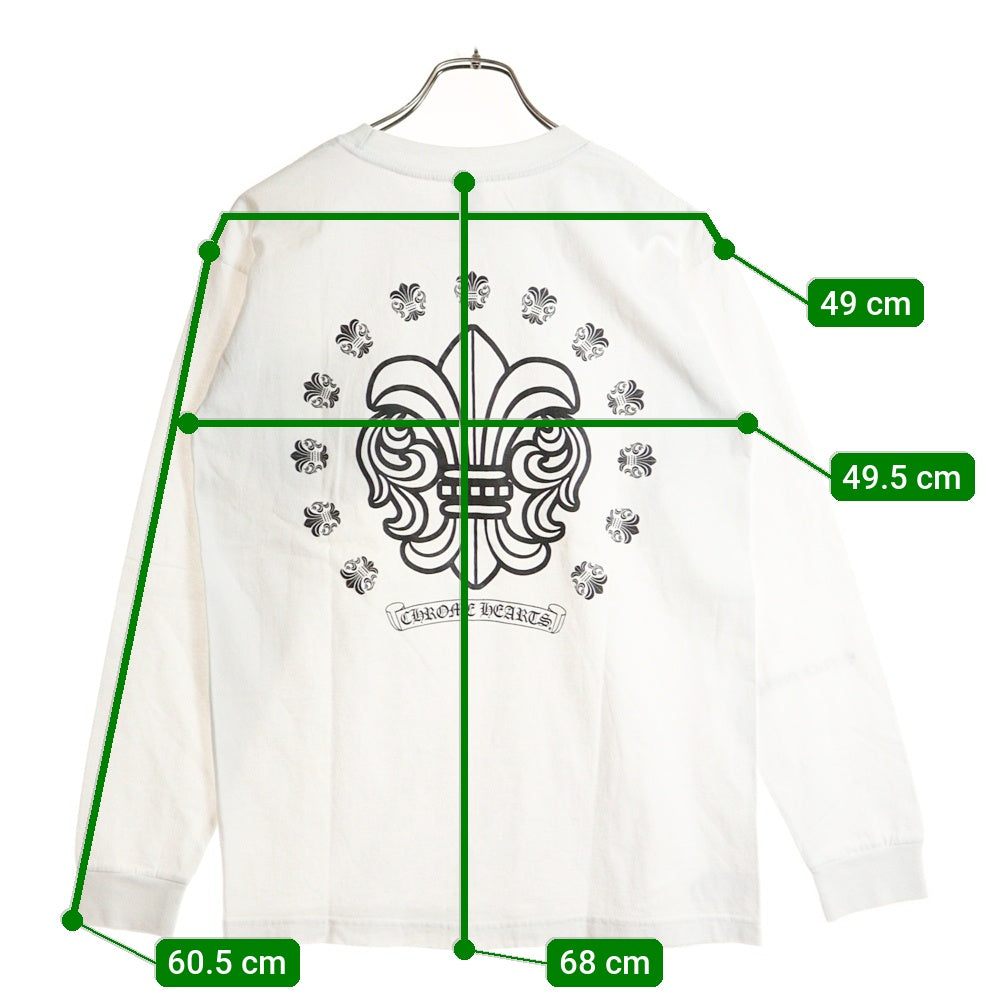 CHROME HEARTS(クロムハーツ) BS FLUER TEE BSフレア 長袖Tシャツ カットソー ブラック