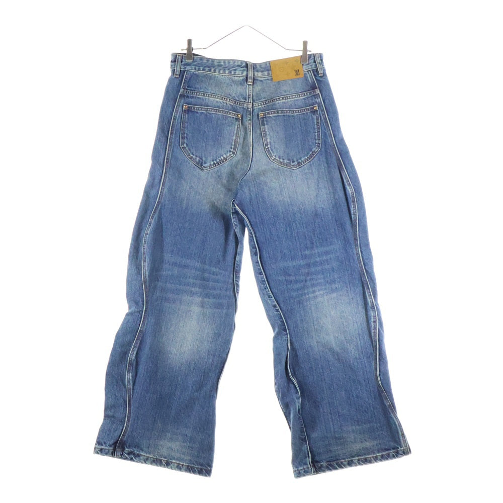 LOUIS VUITTON(ルイヴィトン) 23SS ウォッシュドウェイビーバギー デニムパンツ インディゴ RM231 YC7 HOD71W