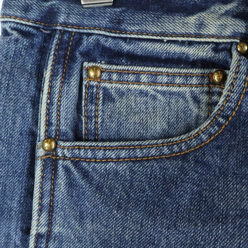 LOUIS VUITTON(ルイヴィトン) 23SS ウォッシュドウェイビーバギー デニムパンツ インディゴ RM231 YC7 HOD71W