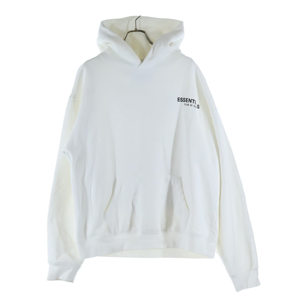 FEAR OF GOD ESSENTIALS(フィアオブゴッド エッセンシャルズ) HOODIE FLOWER バックフラワーフォトプリント プルオーバースウェットパーカー フーディー ホワイト