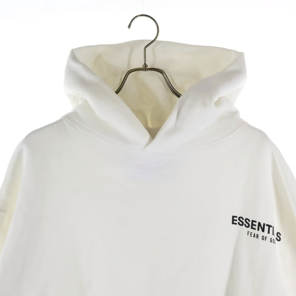 FEAR OF GOD ESSENTIALS(フィアオブゴッド エッセンシャルズ) HOODIE FLOWER バックフラワーフォトプリント プルオーバースウェットパーカー フーディー ホワイト