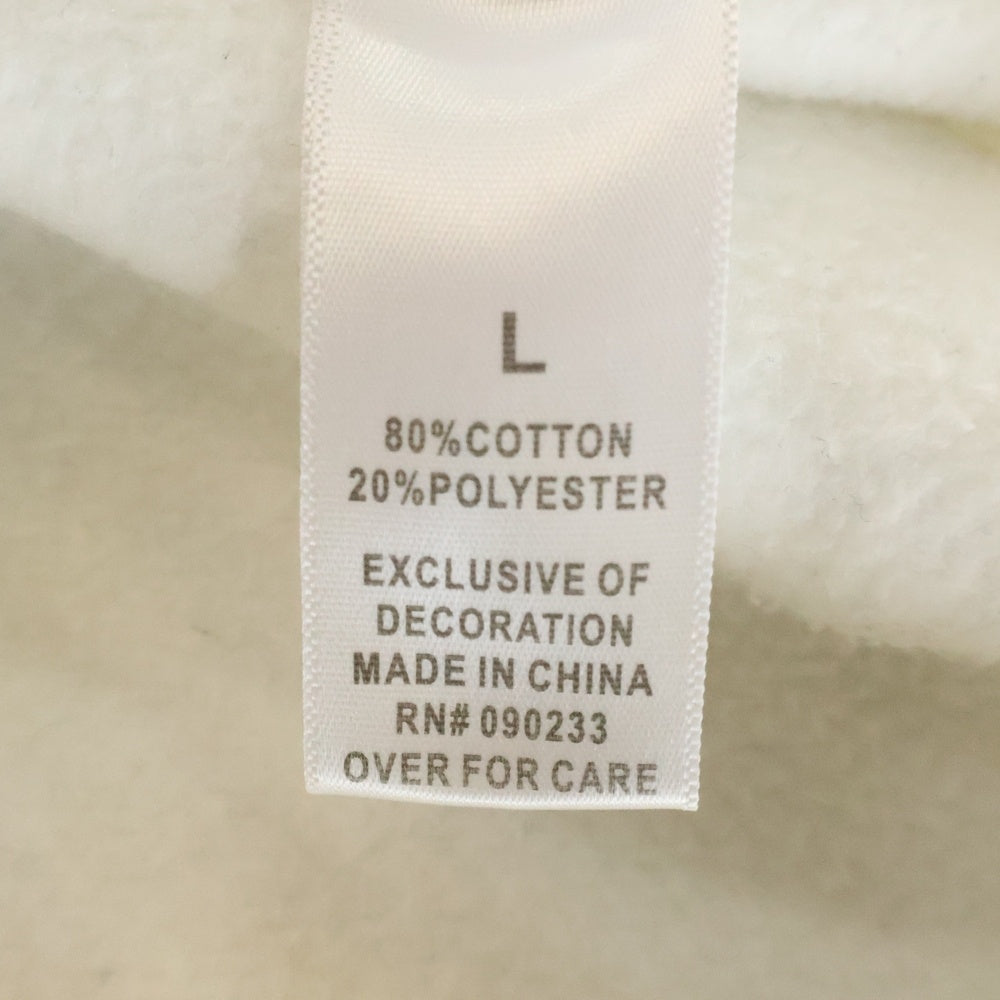 FEAR OF GOD ESSENTIALS(フィアオブゴッド エッセンシャルズ) HOODIE FLOWER バックフラワーフォトプリント プルオーバースウェットパーカー フーディー ホワイト