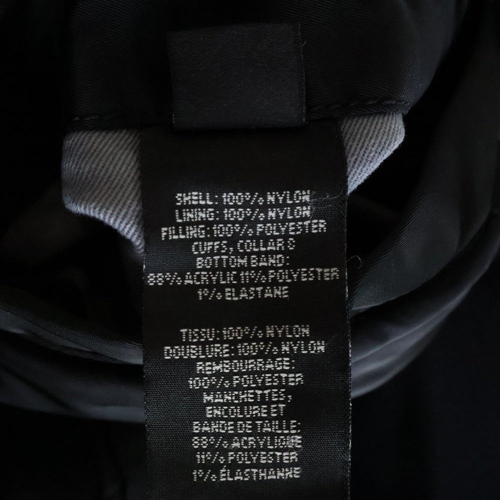 VETEMENTS(ヴェトモン) 20AW×Alpha Reversible Bomber Jacket アルファ リバーシブルボンバージャケット ネイビー/ブラック UAH21JA010