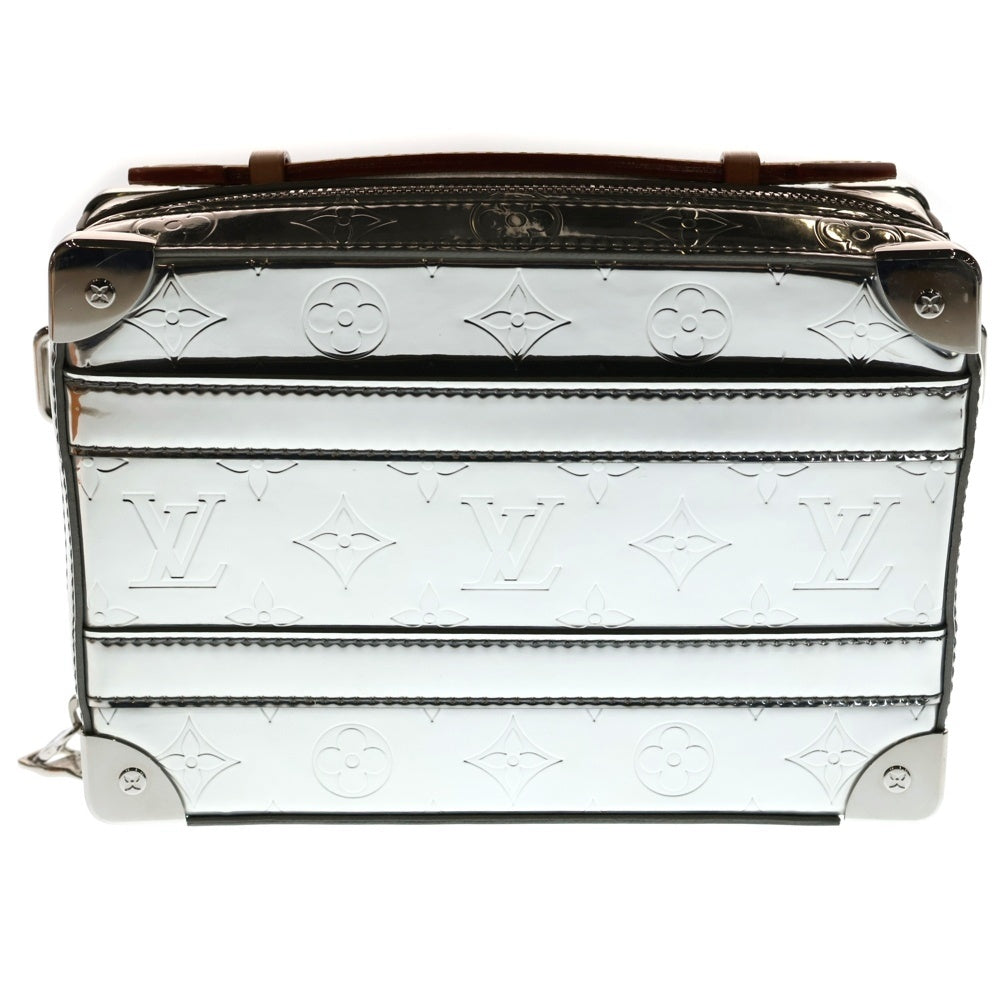 LOUIS VUITTON(ルイヴィトン) モノグラム ミラー ハンドル ソフトトランク シルバー M45885