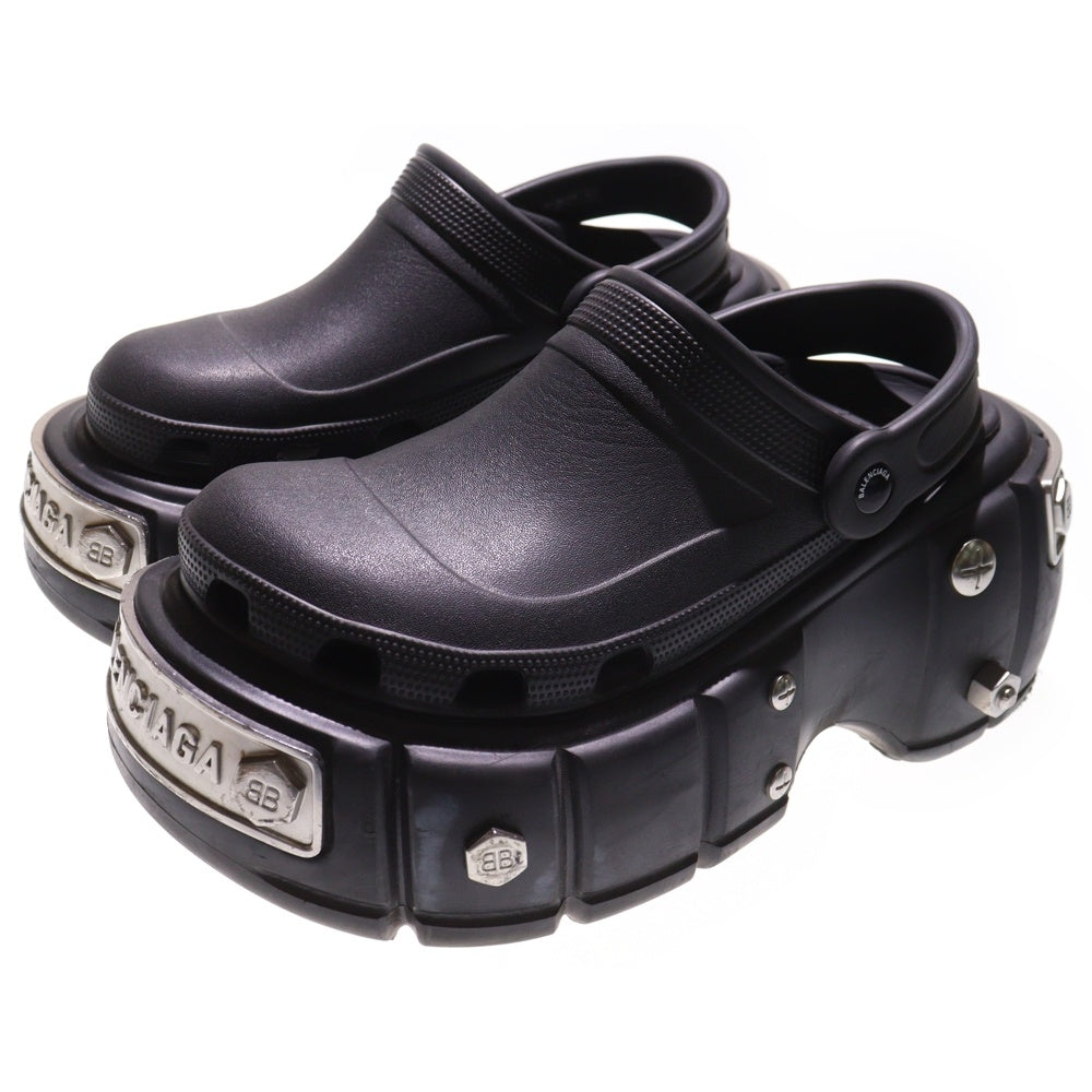BALENCIAGA(バレンシアガ) Hardcrocs ハードクロックス ラバーシューズ ブラック