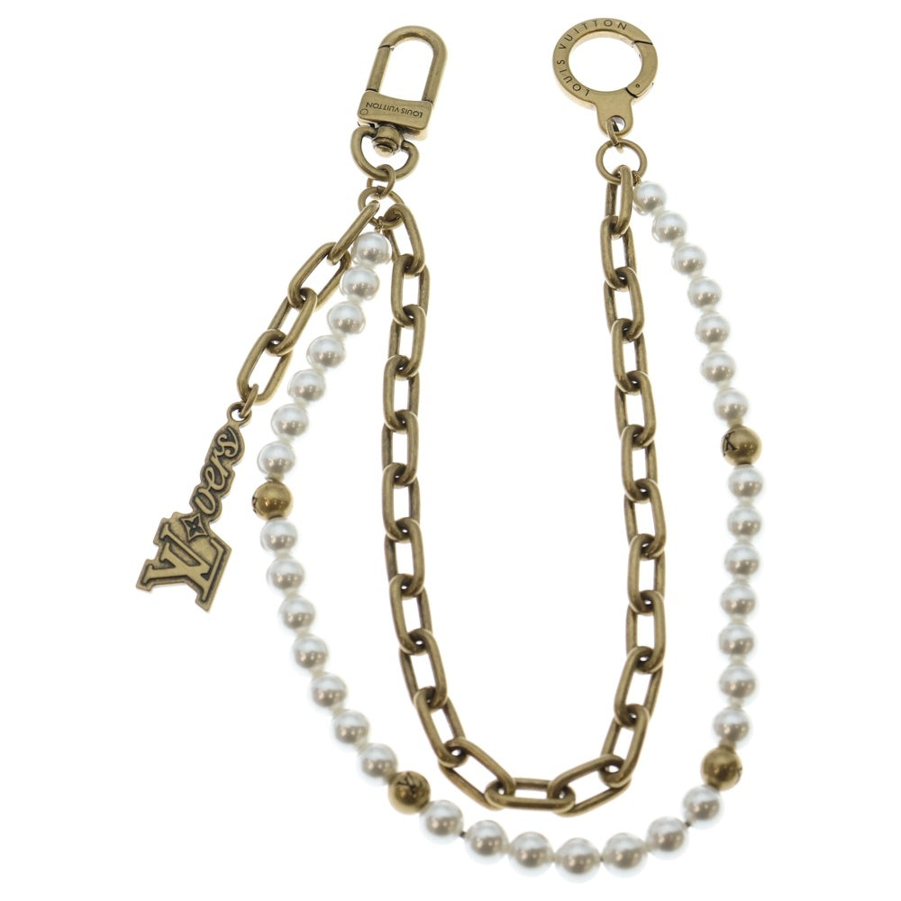 LOUIS VUITTON(ルイヴィトン) バッグチャーム パール チェーン