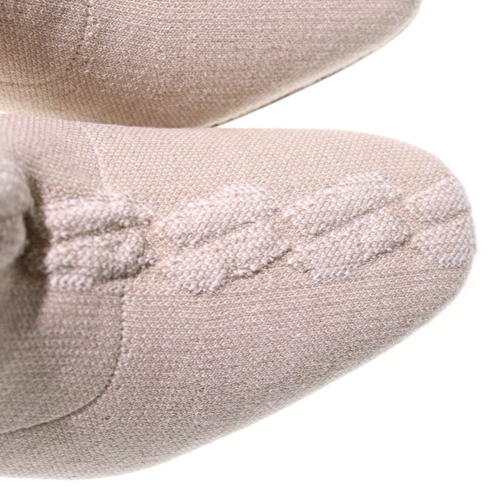 HERMES(エルメス) ヴォルヴェール ショートブーツ ニットハイカットブーツ ベージュ レディース