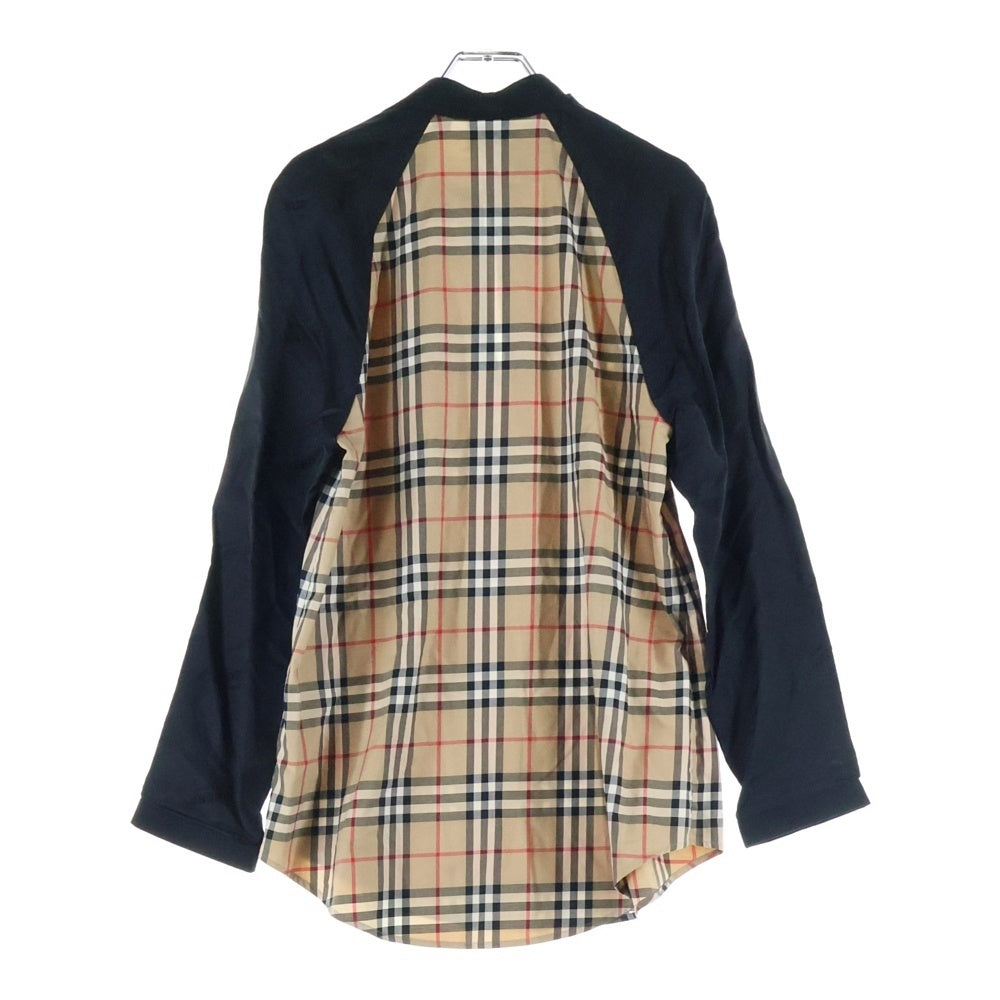 BURBERRY(バーバリー) Check Shirt ティッシ期 ノバチェック 長袖シャツ ベージュ 8024153