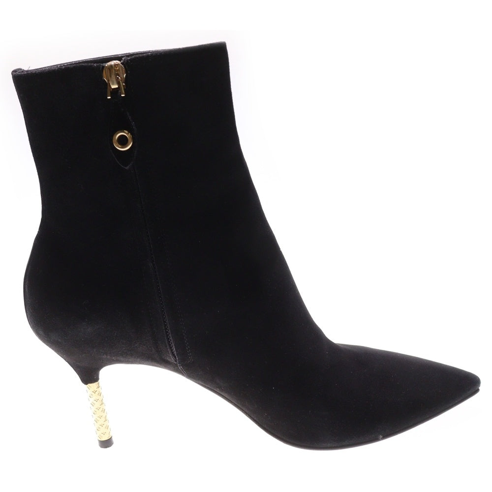 LOUIS VUITTON(ルイヴィトン) アルティメートライン スエードアンクルブーツ ブラック レディース