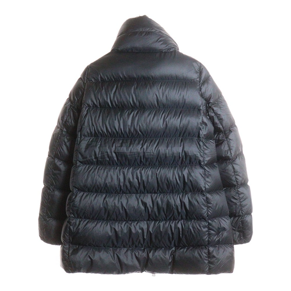 MONCLER(モンクレール) ANGES GIUBBOTTO アンジェ ロゴワッペン ロングダウンジャケット ブラック レディース F20931C20300 C0229