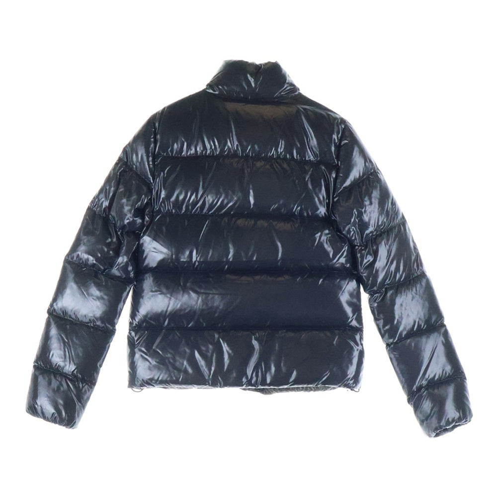 MONCLER(モンクレール) BRETHIL GIUBBOTTO ロゴワッペン ダウンジャケット ブラック レディース B20934536305 68950