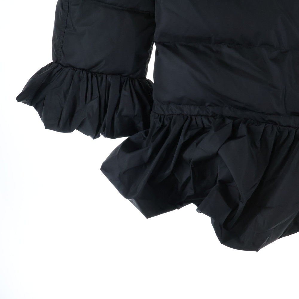 MONCLER(モンクレール) SERRE GIUBBOTTO ロゴワッペン ダウンジャケット ブラック レディース 420934630705 54155