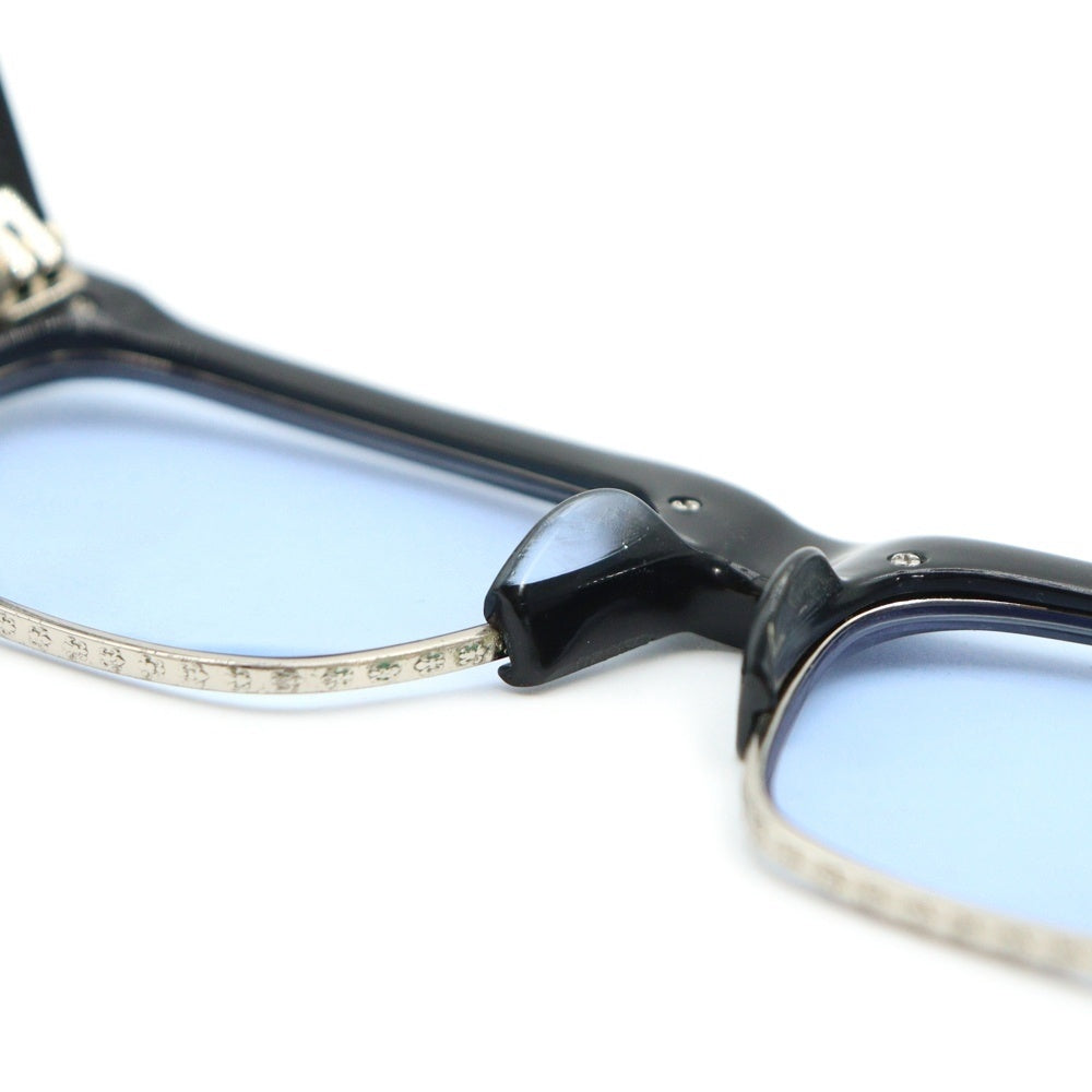 CHROME HEARTS(クロムハーツ) MINGUS-A フレアニーモチーフ アイウェア サングラス ブラック/シルバー