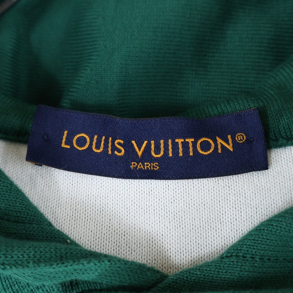 LOUIS VUITTON(ルイヴィトン) 23AW Monogram Knit Hoodie モノグラム グラディエントニットパーカー プルオーバーフーディー グリーン RM232Q USO HNN45W