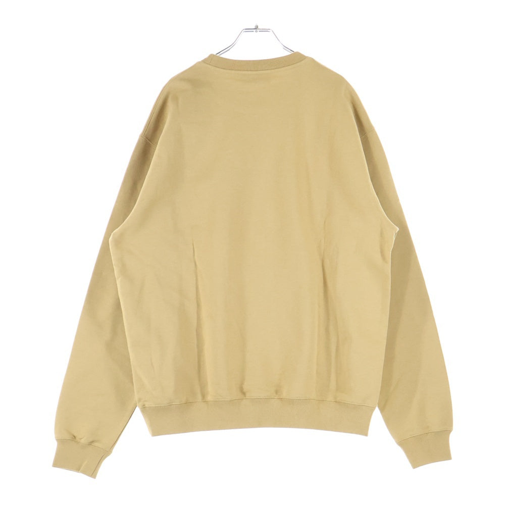 GUCCI(グッチ) Sweatshirt ロゴプリント クルーネックスウェットトレーナー ベージュ 784413 XJGKR
