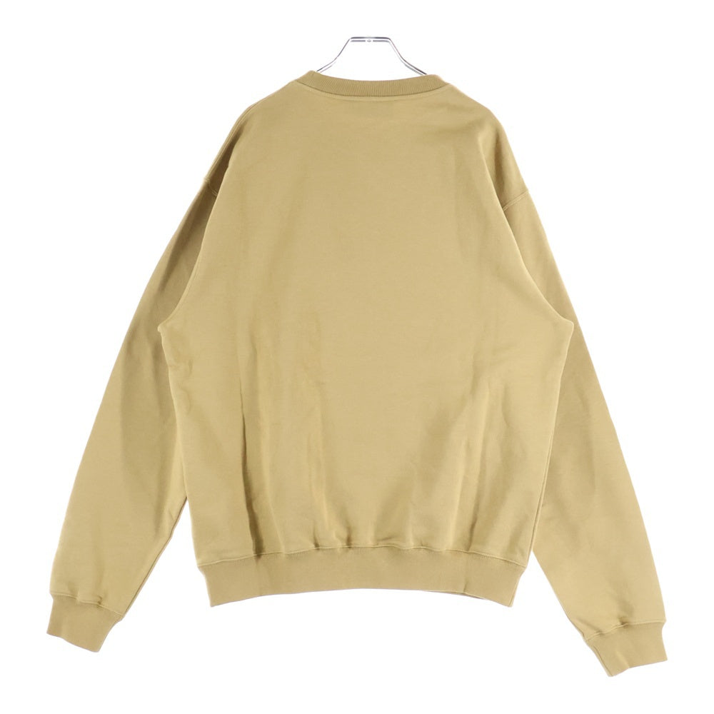 GUCCI(グッチ) Sweatshirt ロゴプリント クルーネックスウェットトレーナー ベージュ 784413 XJGKR