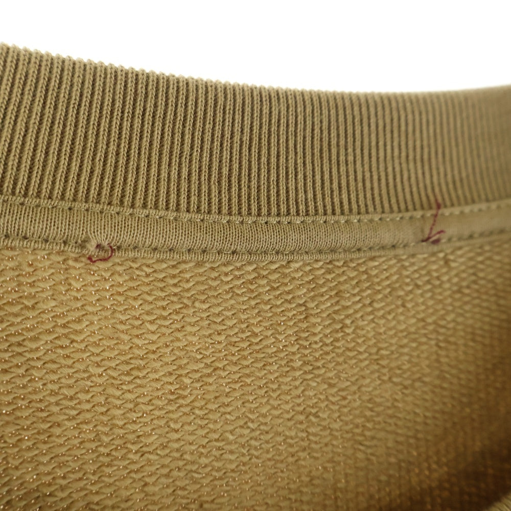 GUCCI(グッチ) Sweatshirt ロゴプリント クルーネックスウェットトレーナー ベージュ 784413 XJGKR