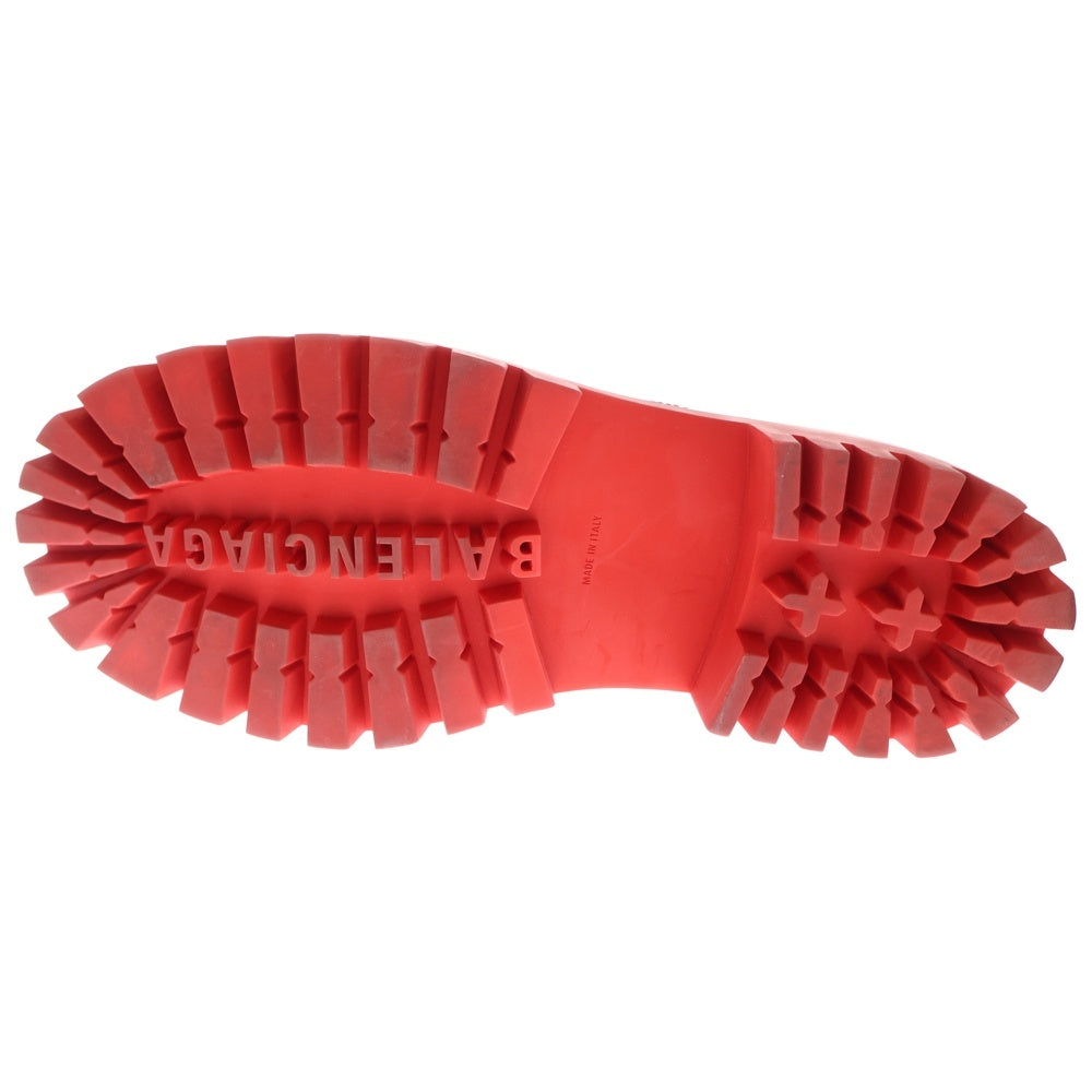 BALENCIAGA(バレンシアガ) Strike Boots ストライクブーツ レースアップ レザーハイカットブーツ ブラック 589338