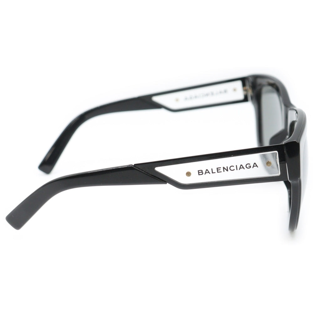 BALENCIAGA(バレンシアガ) Sunglasses ロゴテンプル サングラス アイウェア 眼鏡 ブラック
