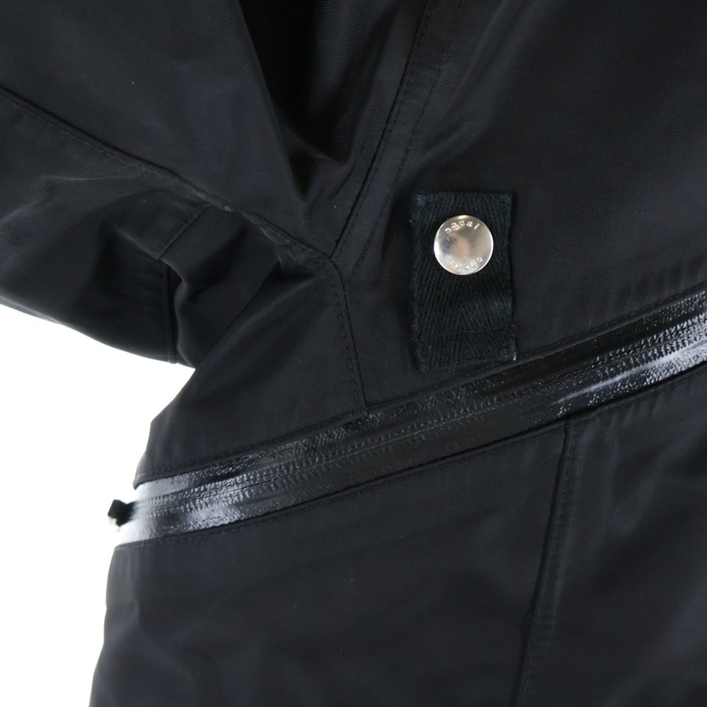 Sacai(サカイ) 22SS ×ACRONYM BOMBER JAKET MA-1 アクロニウム ナイロンボンバージャケット ブラック 22-02762M
