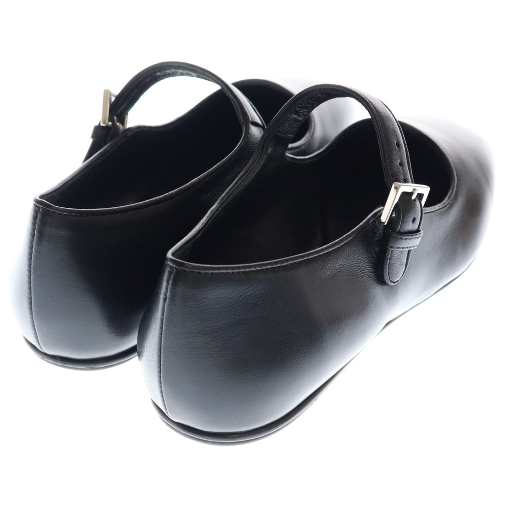 THE ROW(ザロウ) Strap Ballet Shoes ストラップバレエシューズ ブラック レディース F1003-N61A-BLK