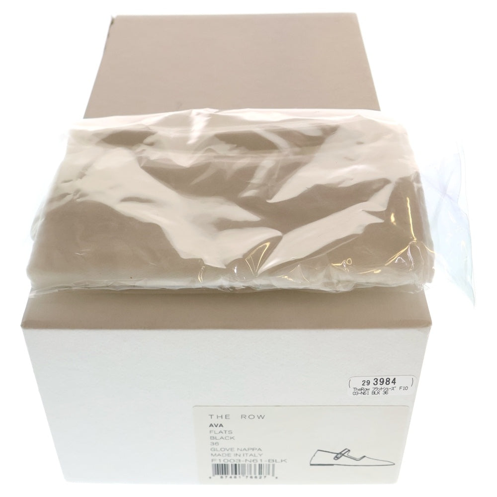 THE ROW(ザロウ) Strap Ballet Shoes ストラップバレエシューズ ブラック レディース F1003-N61A-BLK