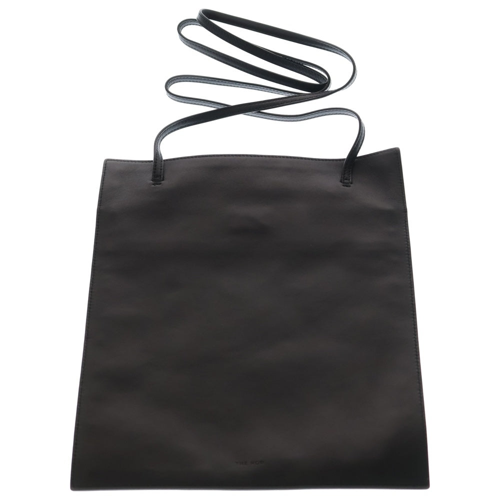 THE ROW(ザロウ) Large Pocket Bag ラージポケット ショルダーバッグ ブラック W1509