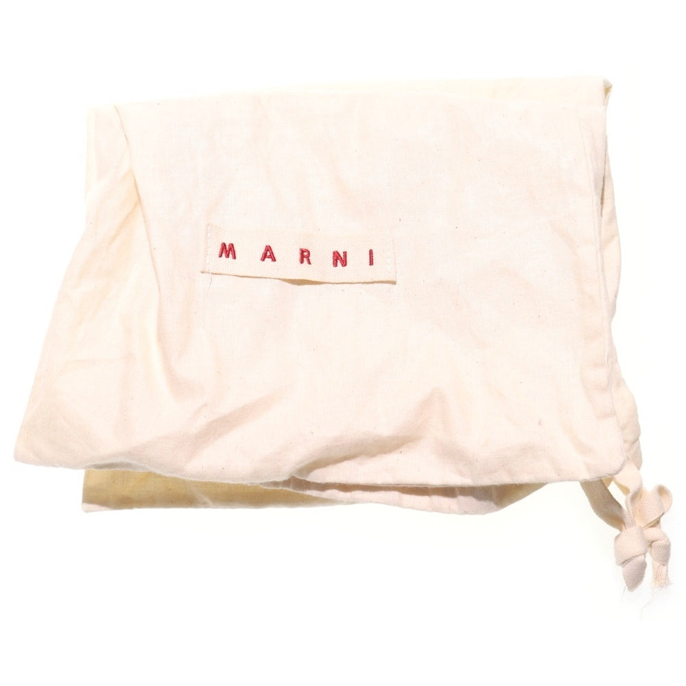 MARNI(マルニ) GOOEY ラバーペイント キャンバス ハイカットスニーカー ホワイト